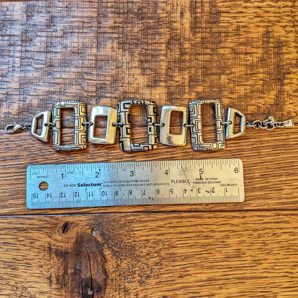 Brighton | Rectangular Link Bracelet - image 4